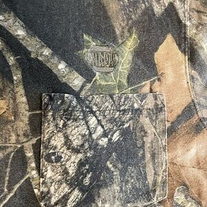 Mossy Oak Camouflage Napa T-shirt Size Large!